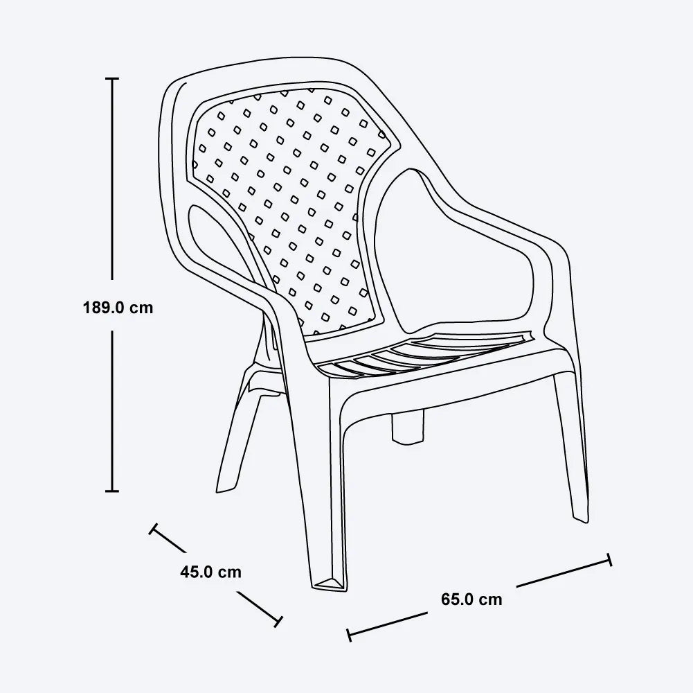 Combo Playero (2 Camas Asoleadoras + 2 Sillas Playeras + 1 Mesa de Centro) - Rimax