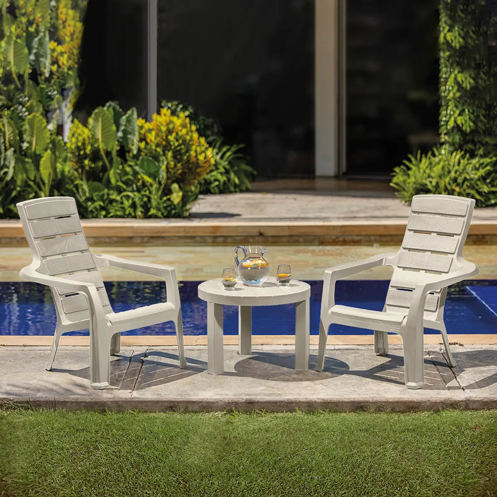 Combo Aire Libre (1 Mesa de Centro + 2 Sillas Playeras Barú) - Rimax