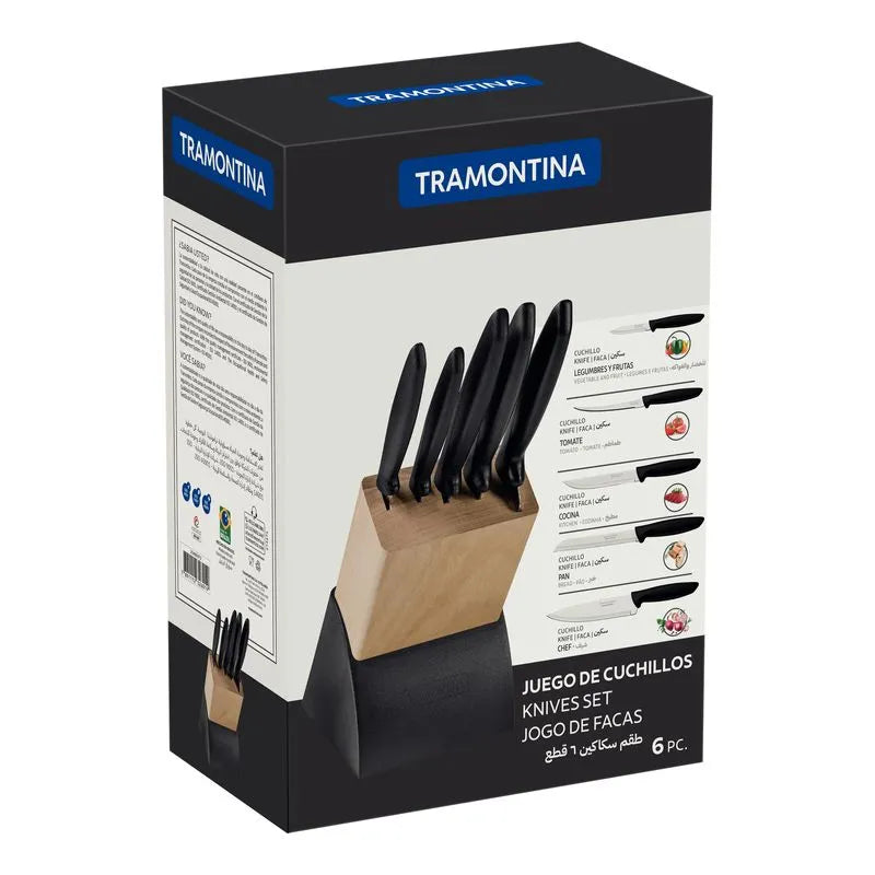 Juego de Cuchillos Tramontina Plenus de 6 Piezas