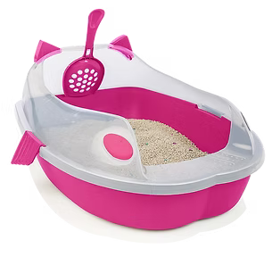 Arenero Premium Con Cepillo Para Gatos