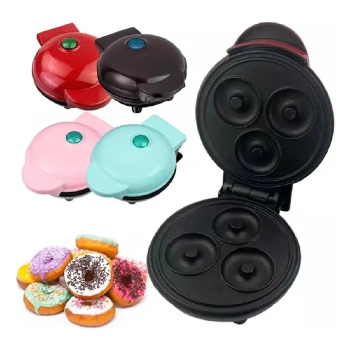 Maquina Para Mini Donas Rosquillas Antiadherente - Muebles Dummi