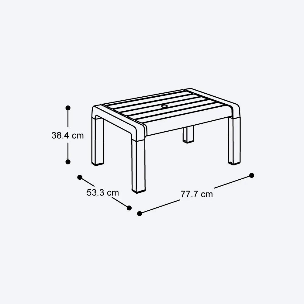 Sala Barú 4 Puestos - Rimax - Muebles Dummi