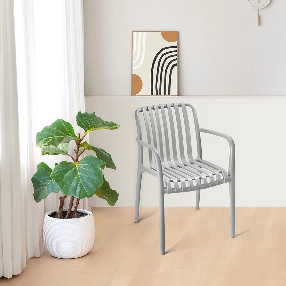 SILLA COSMOS CON BRAZOS - RIMAX - Muebles Dummi