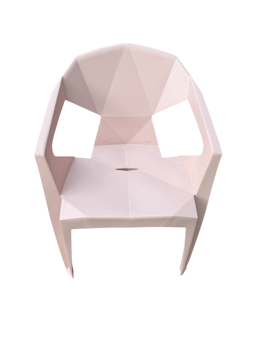 SILLA GEOMETRICA PLASTICA - Muebles Dummi