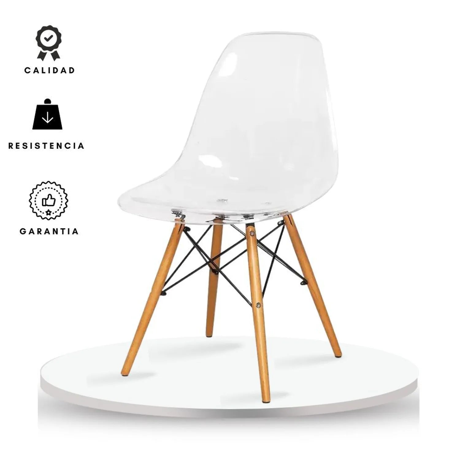 Silla Eames Translucida