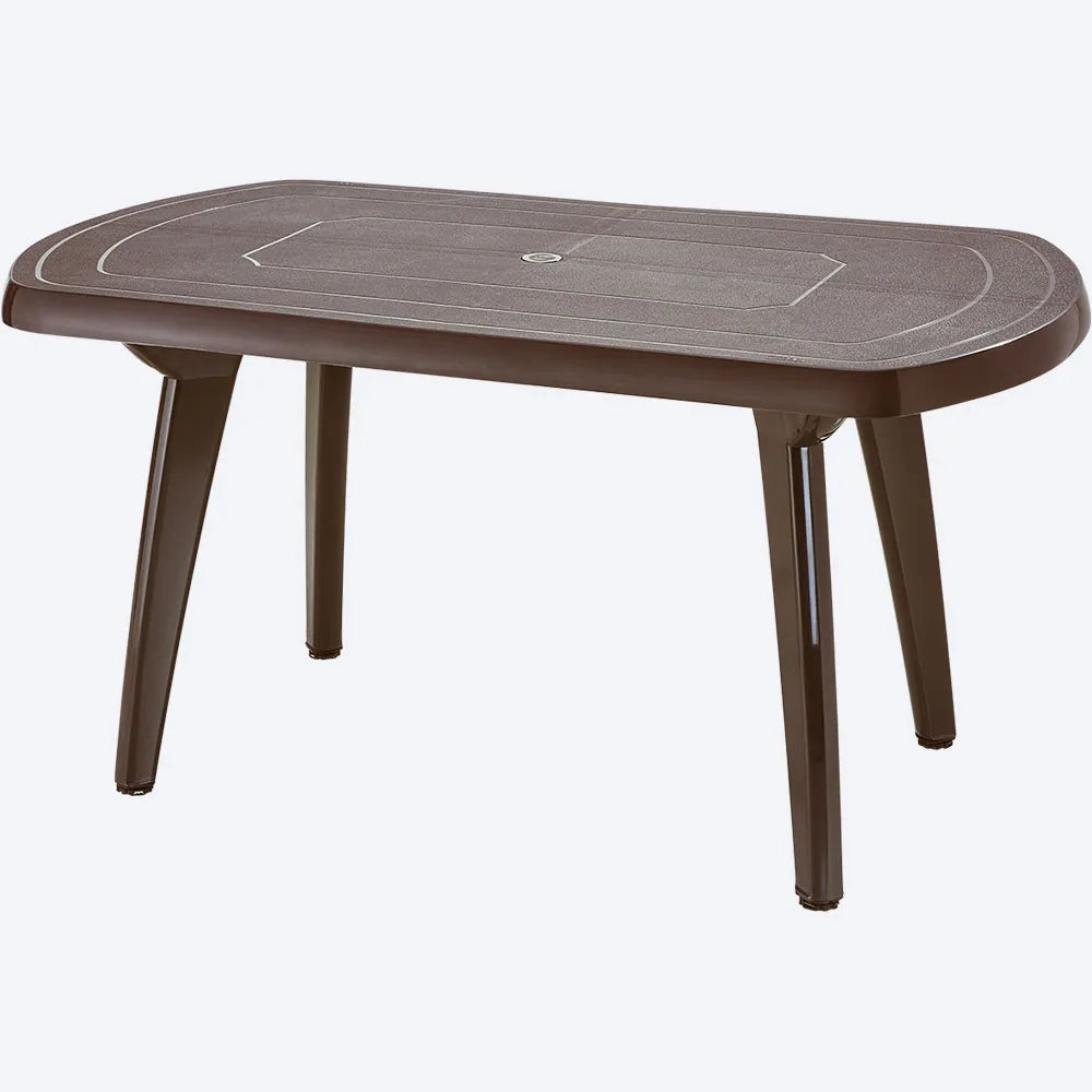 Combo Comedor Familiar Lotus (1 Mesa + 6 Sillas Sin Brazos) - Rimax