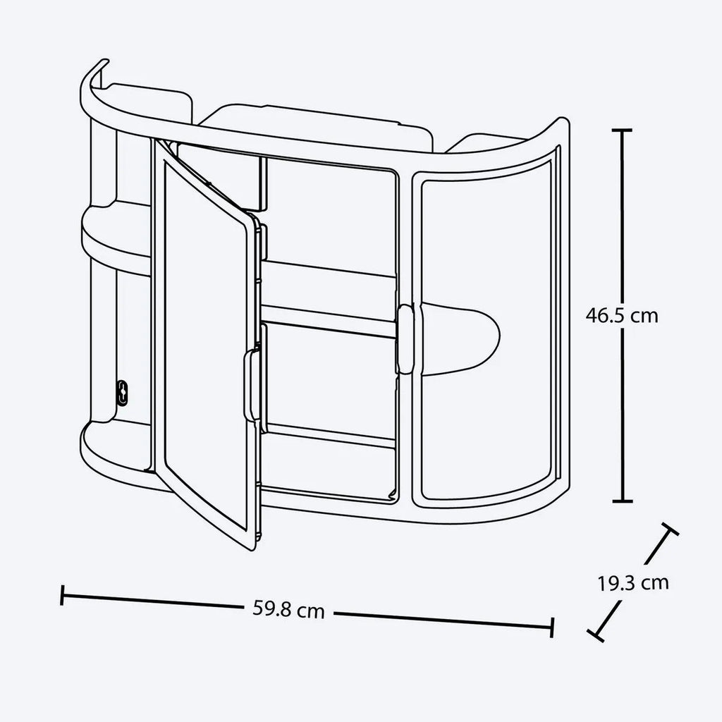 Gabinete Para Baño Con Espejo - Rimax