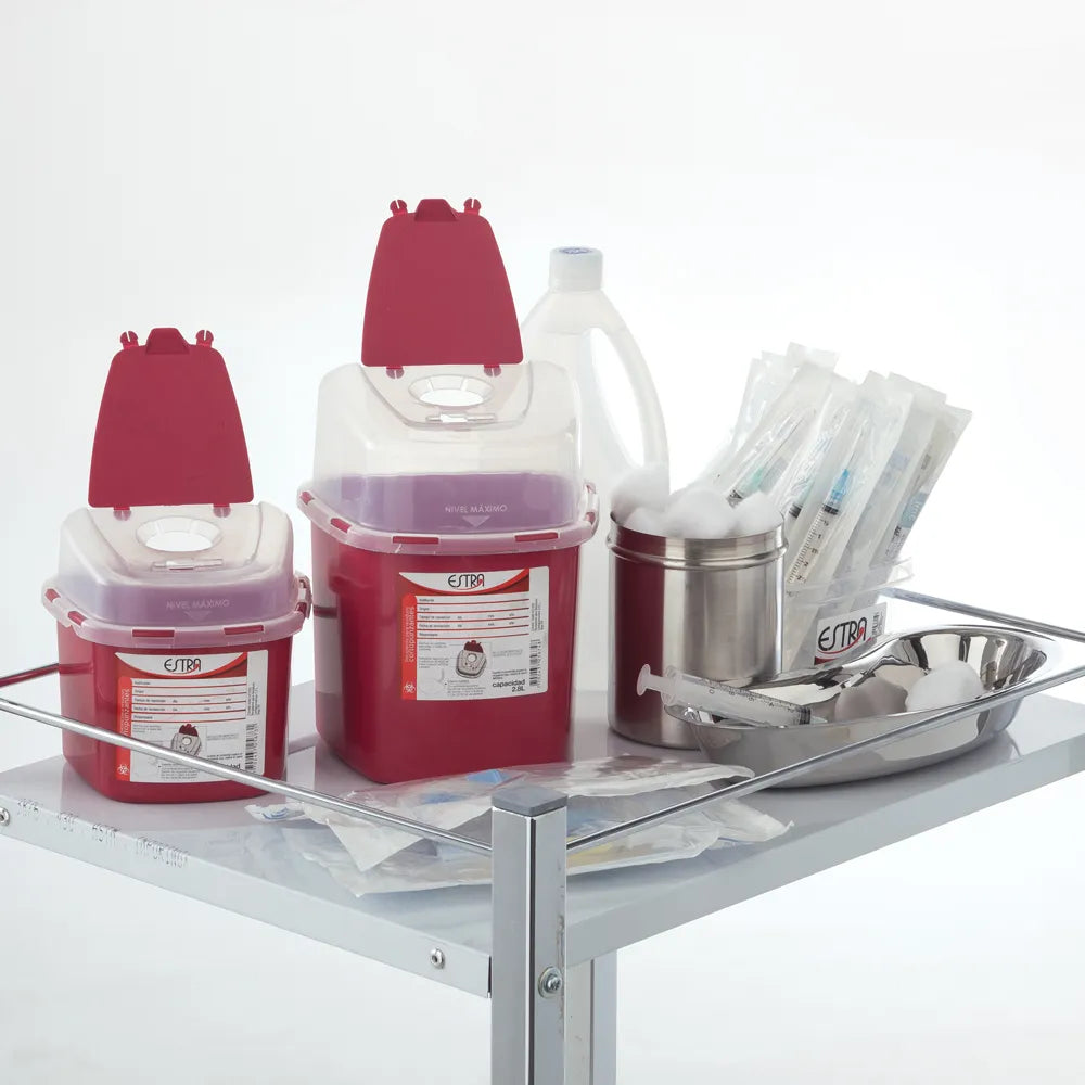 Recipiente Residuos Cortopunzante 1.3 Litros