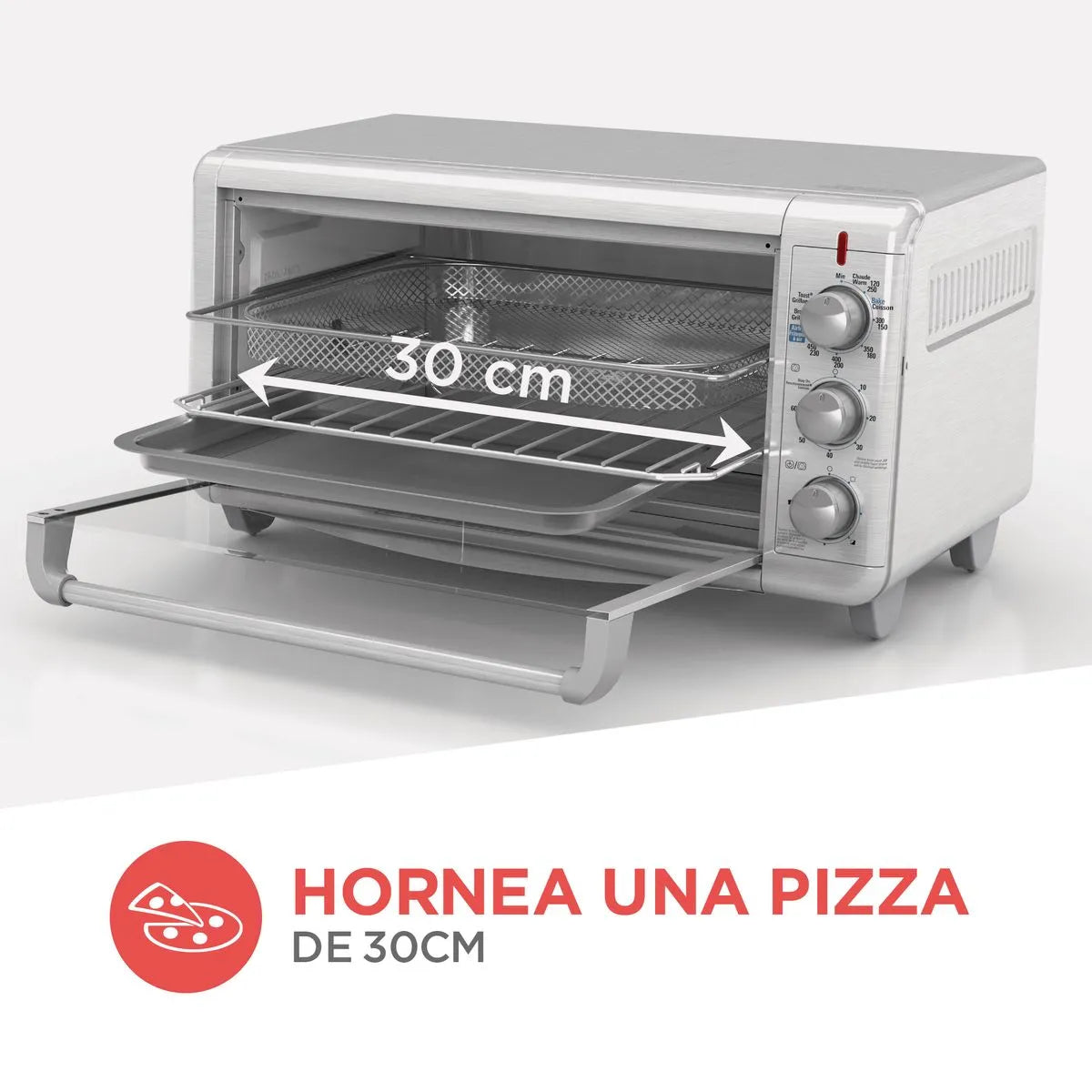 Horno Electrico Freidor de Aire Black & Decker