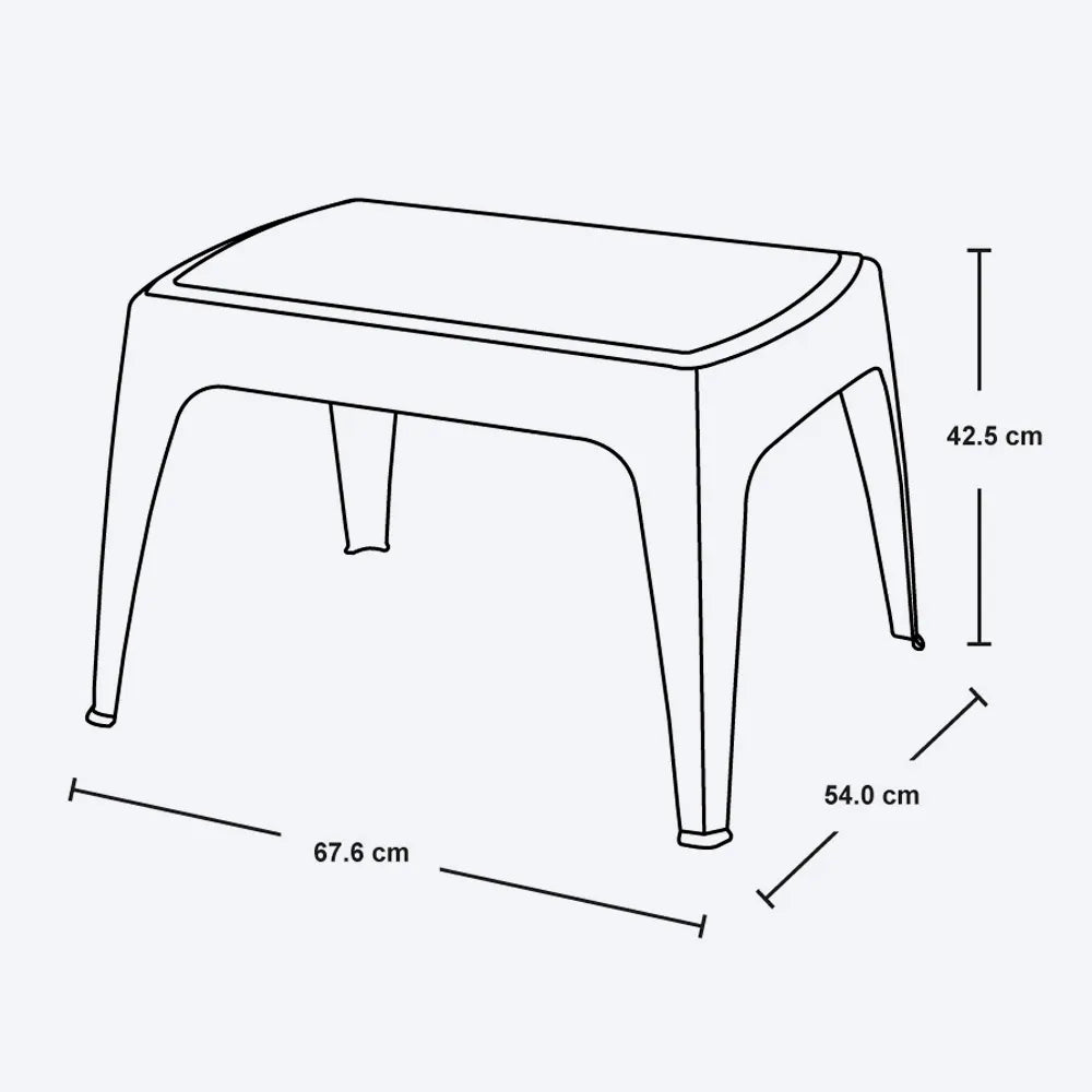 Combo Playero (2 Camas Asoleadoras + 2 Sillas Playeras + 1 Mesa de Centro) - Rimax