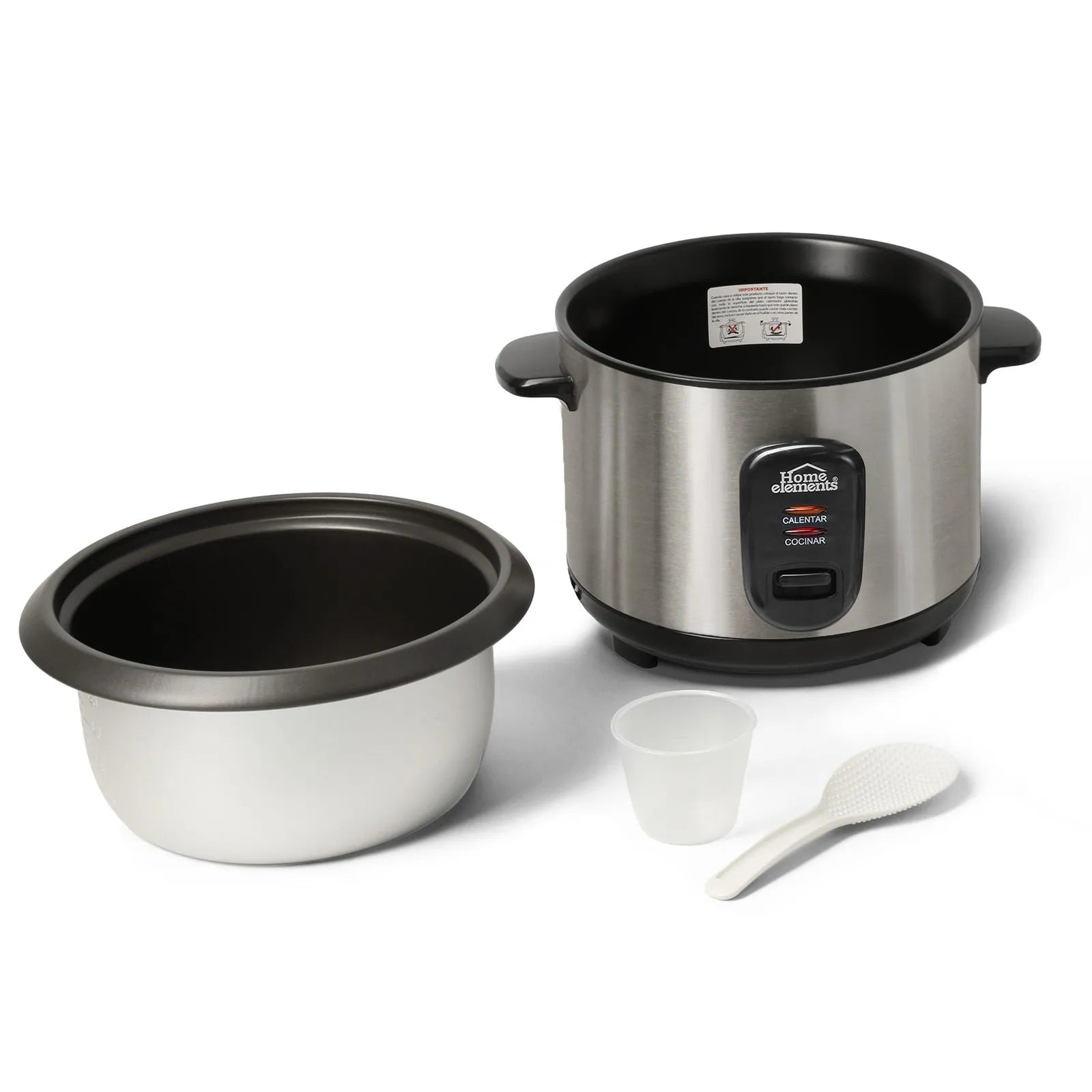 OLLA ARROCERA 1.0 LB HOME ELEMENTS ACERO