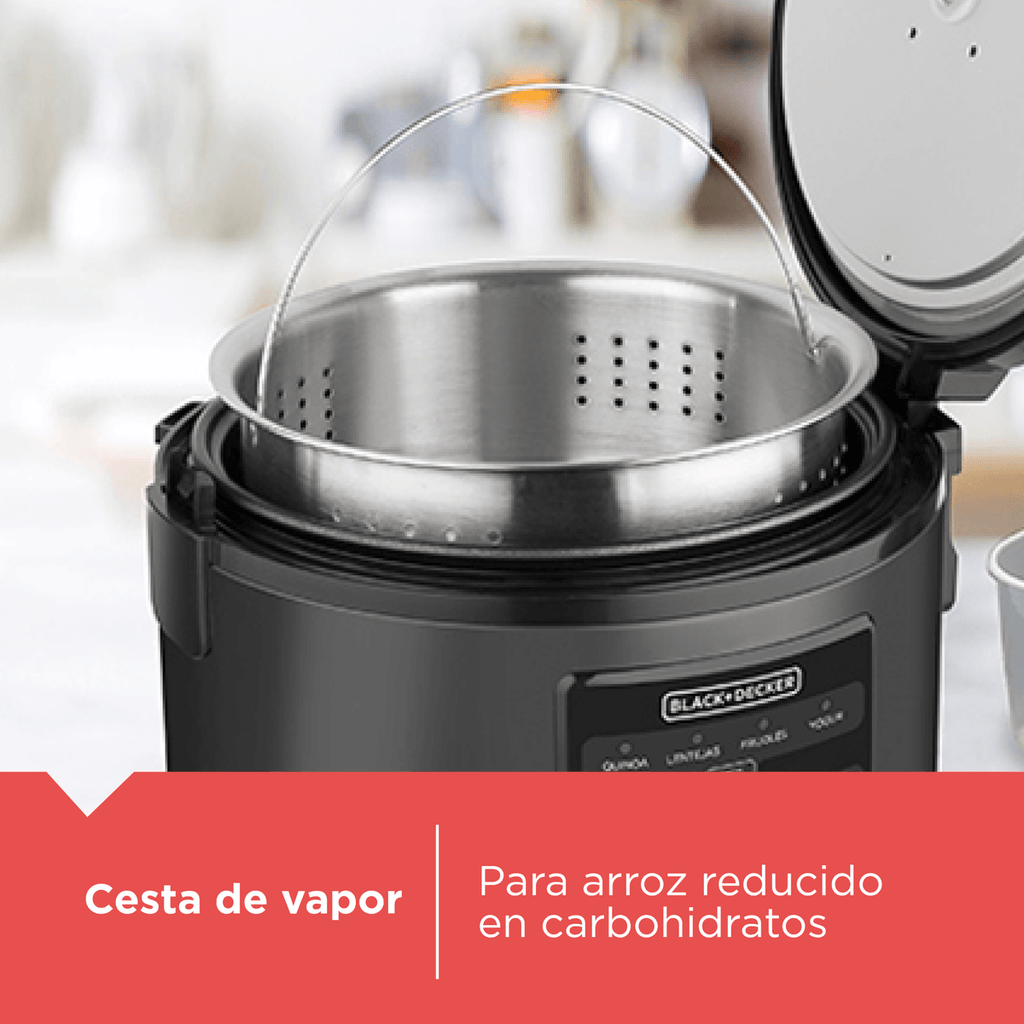 Olla Digital Multifuncion Black & Decker 3 Litros