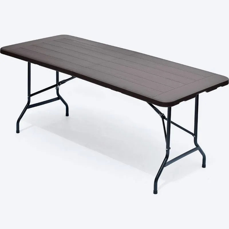 Mesa Plegable Banquetera Tipo Madera - Rimax