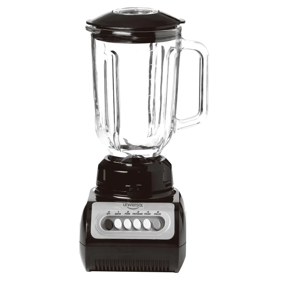 Licuadora Universal Con Vaso de Vidrio - 4 Velocidades