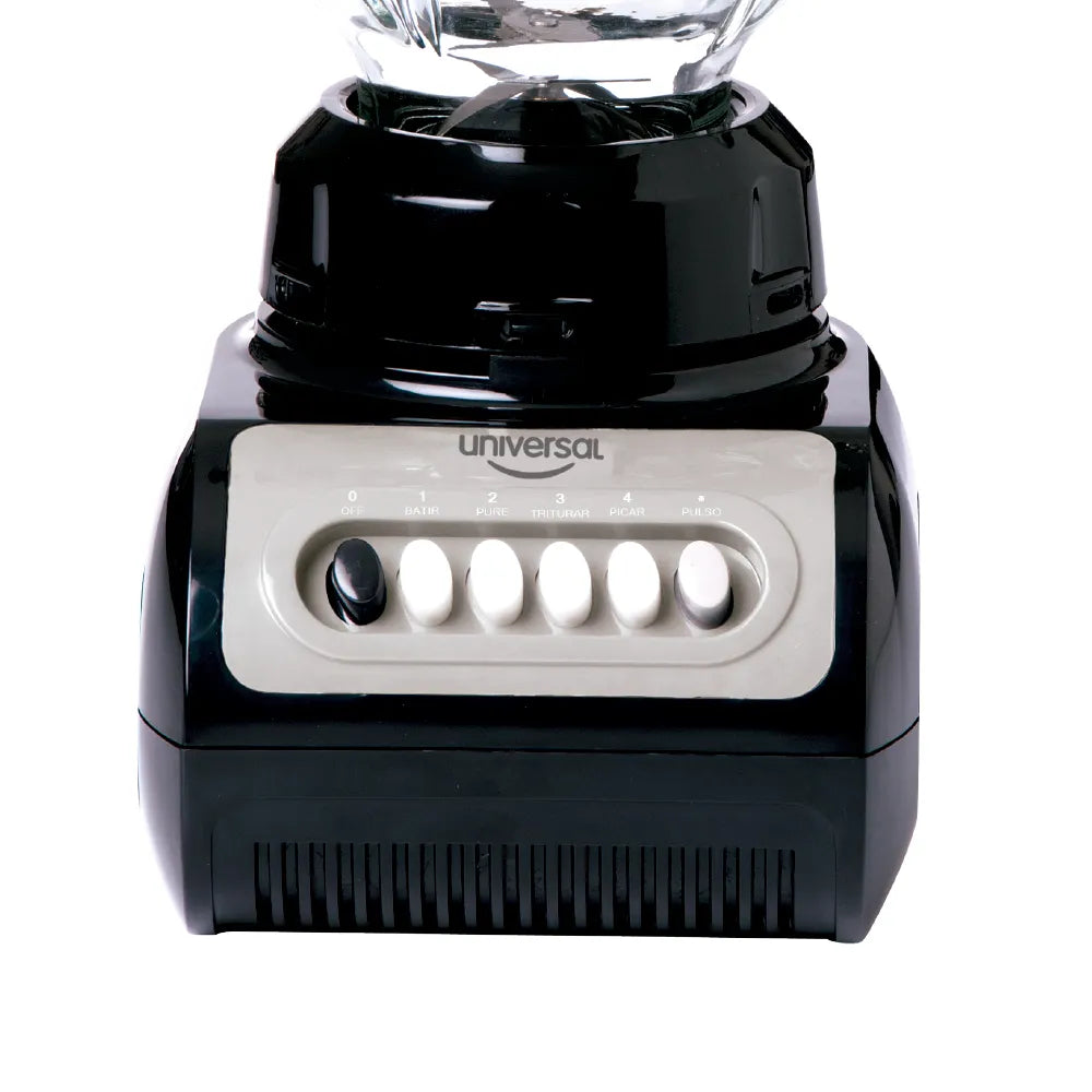Licuadora Universal Con Vaso de Vidrio - 4 Velocidades