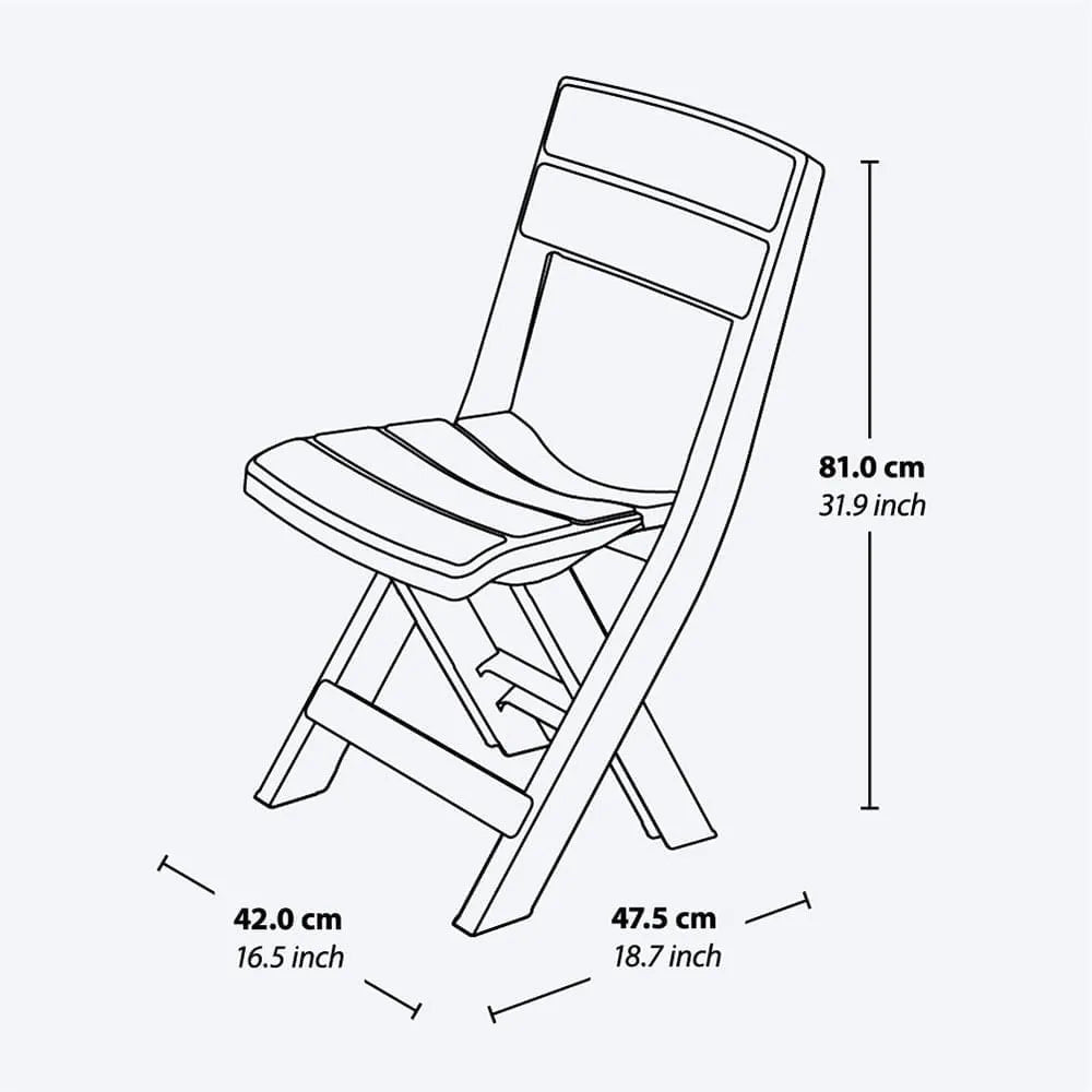 Silla Plegable Barú - Rimax