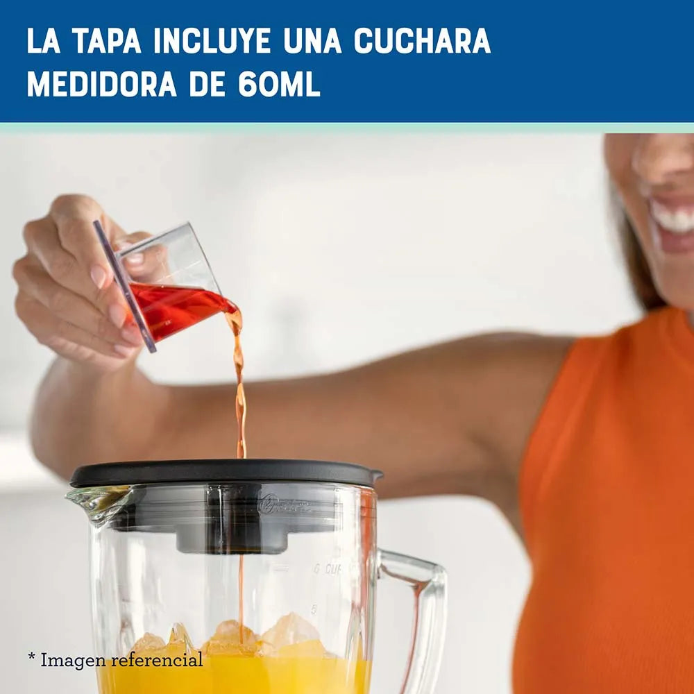 Licuadora con Tecnología Reversible, Vaso de Vidrio - Oster