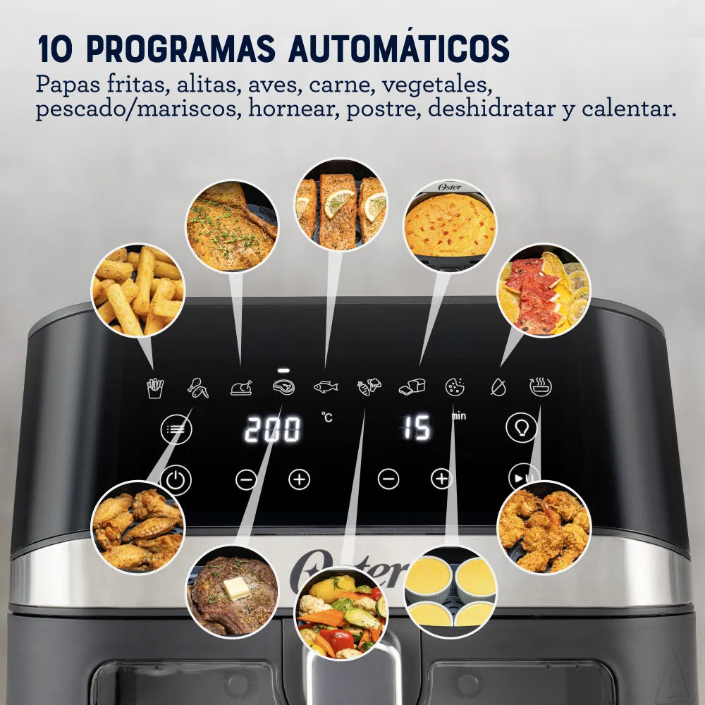 Freidora de Aire Digital 6 Litros Oster®