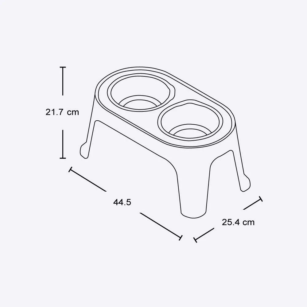 Combo Mascota (Casa Razas Medianas y Grandes + Comedero Alto ) - Rimax