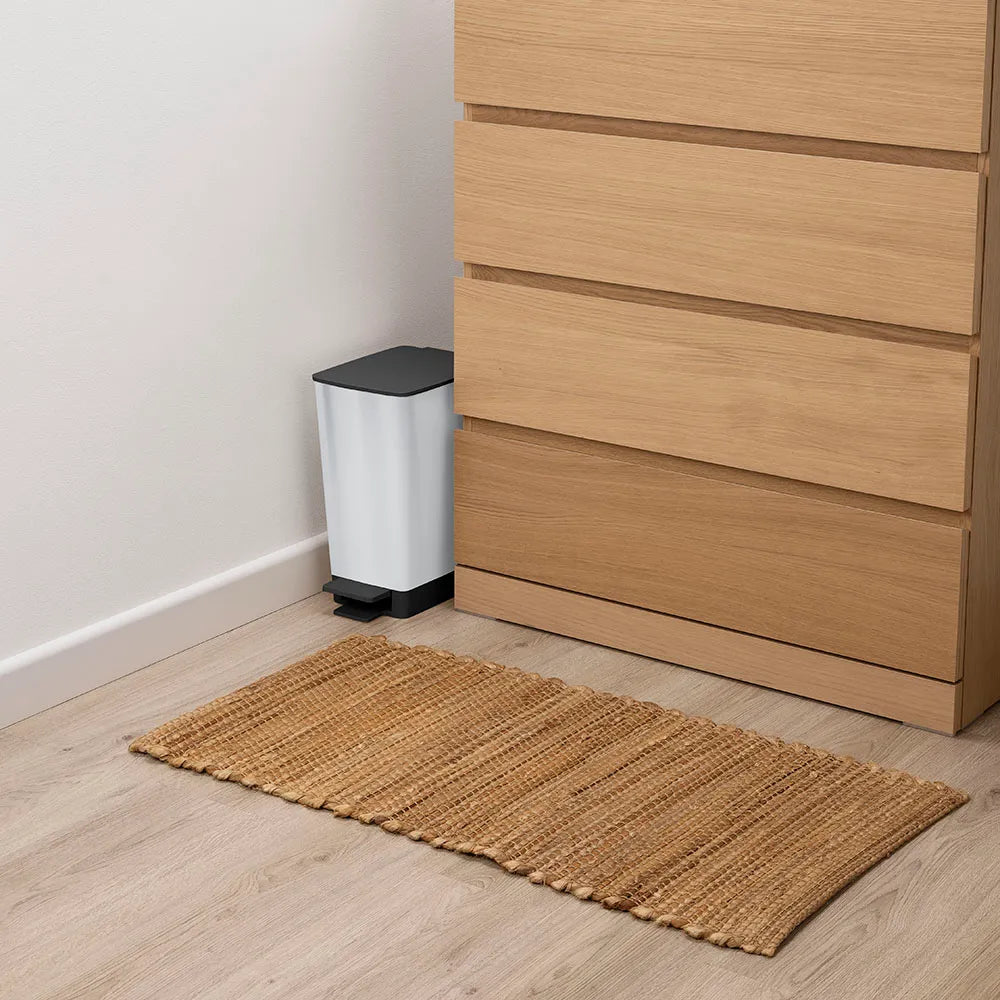 Basurero Pedal Slim 8 Litros Metalizado - Rimax