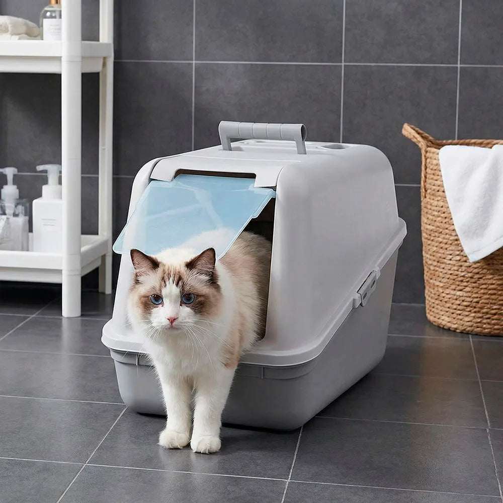 Arenero Para Gato Con Puerta - Rimax