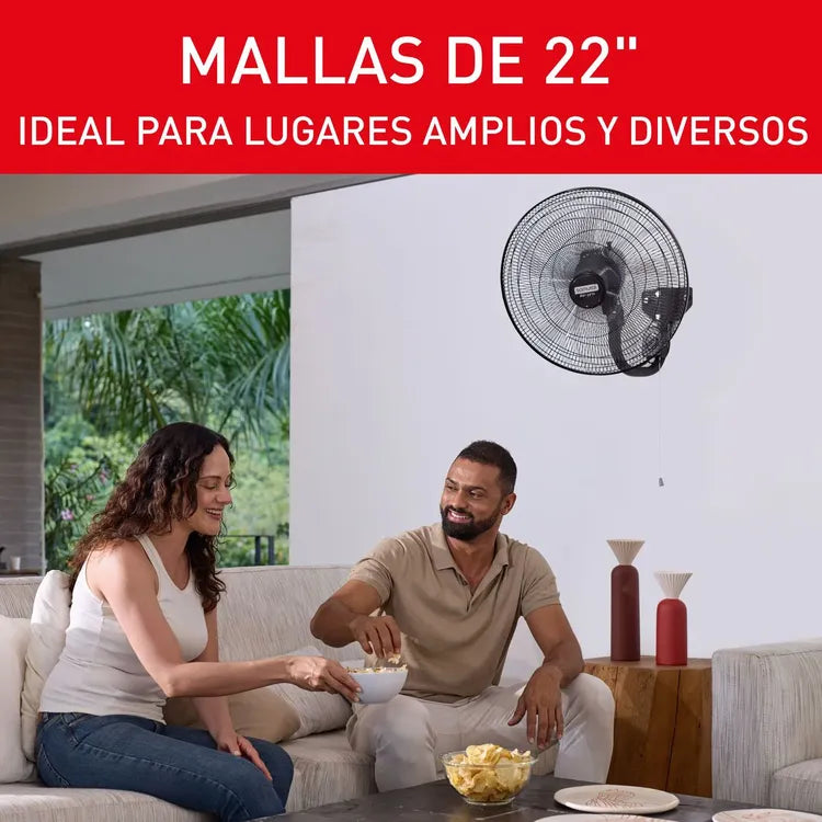 Ventilador SAMURAI Air Pro Mallas Metálicas de 22"