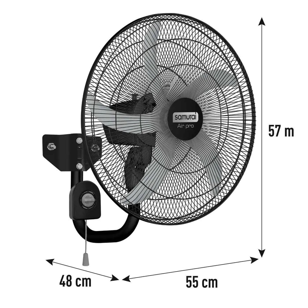 Ventilador SAMURAI Air Pro Mallas Metálicas de 22"