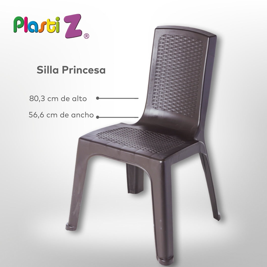 Silla Princesa Rattan