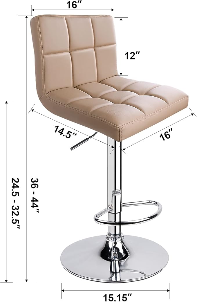 Butaco Moderno de Bar Giratorios