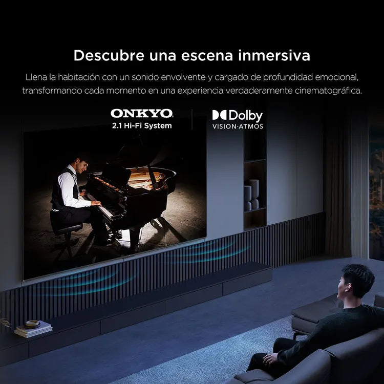 Televisor Smart TV TCL 98" Pulgadas UHD QLED