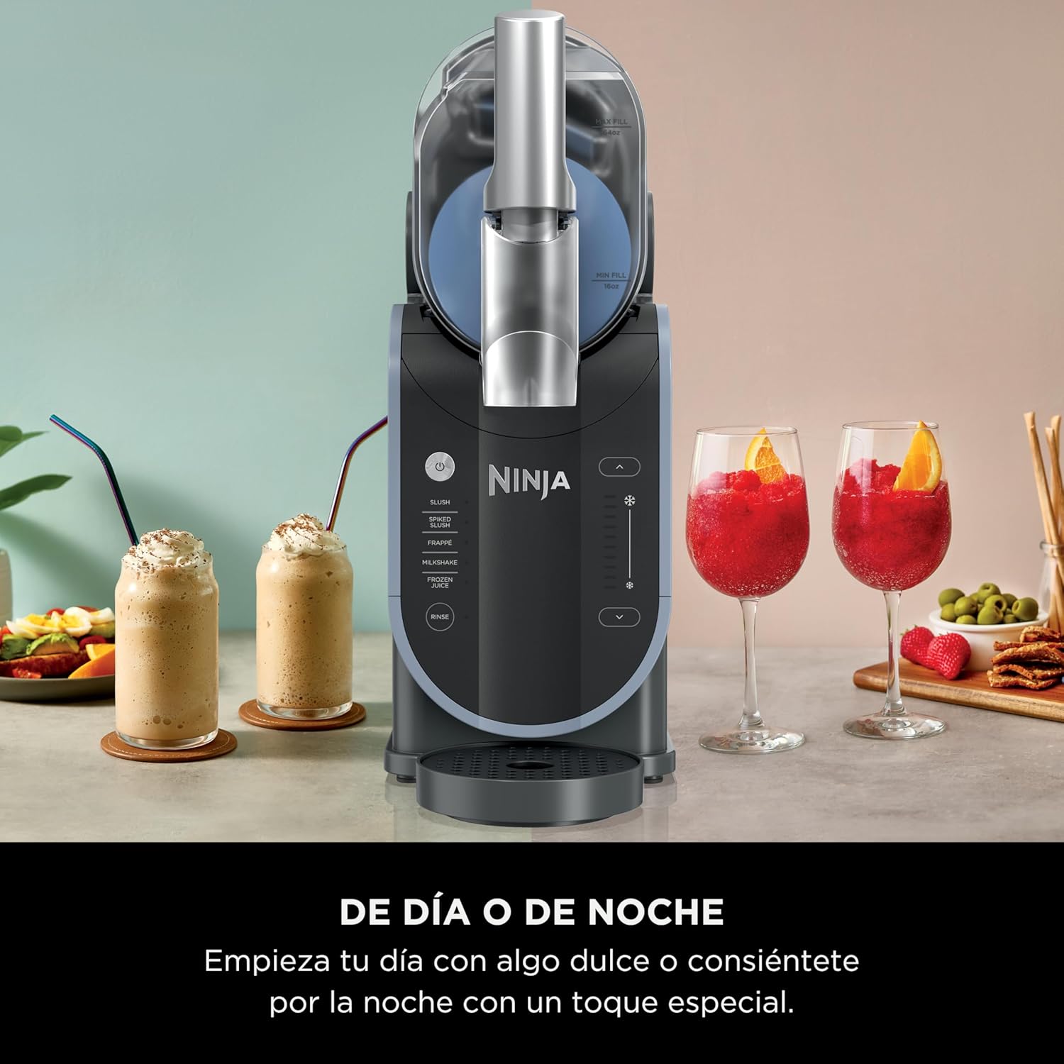 Ninja SLUSHi RapidChill, Máquina para Bebidas y Granizados