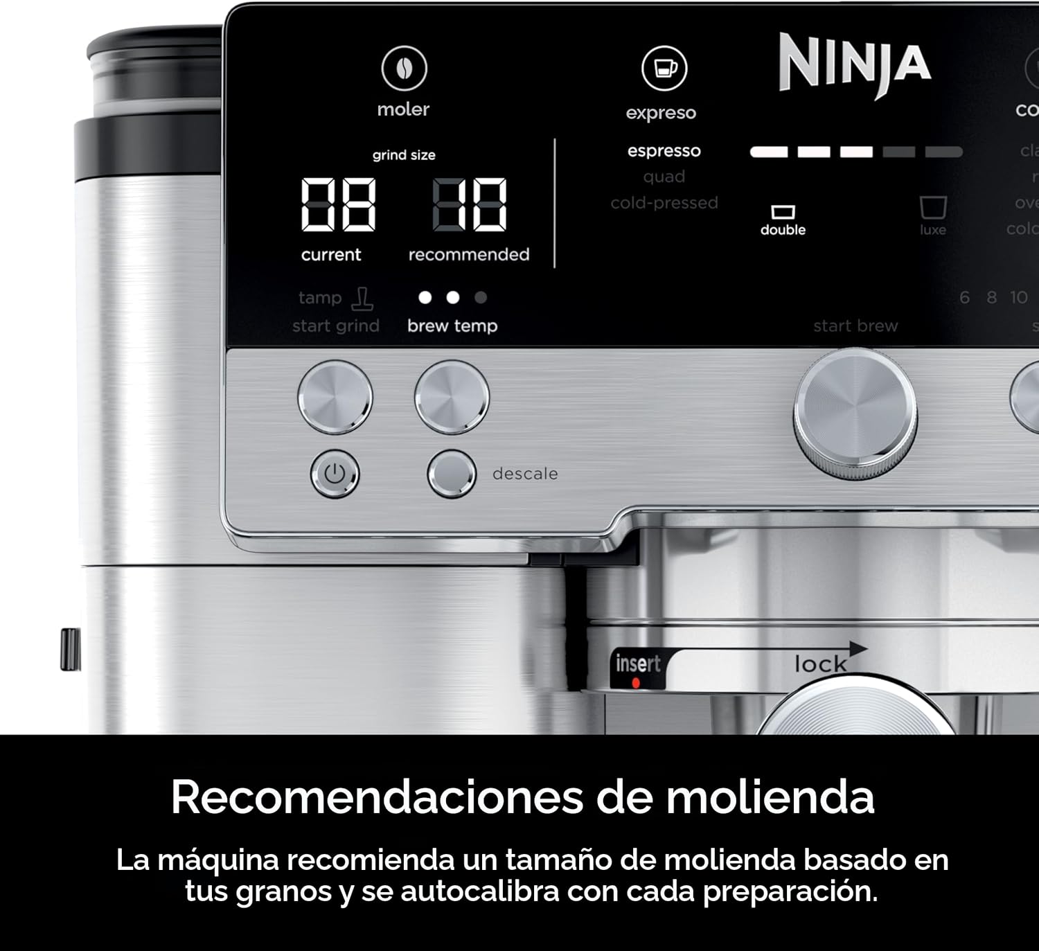 Cafetera de Espresso y Cold Brew - Ninja Luxe Café