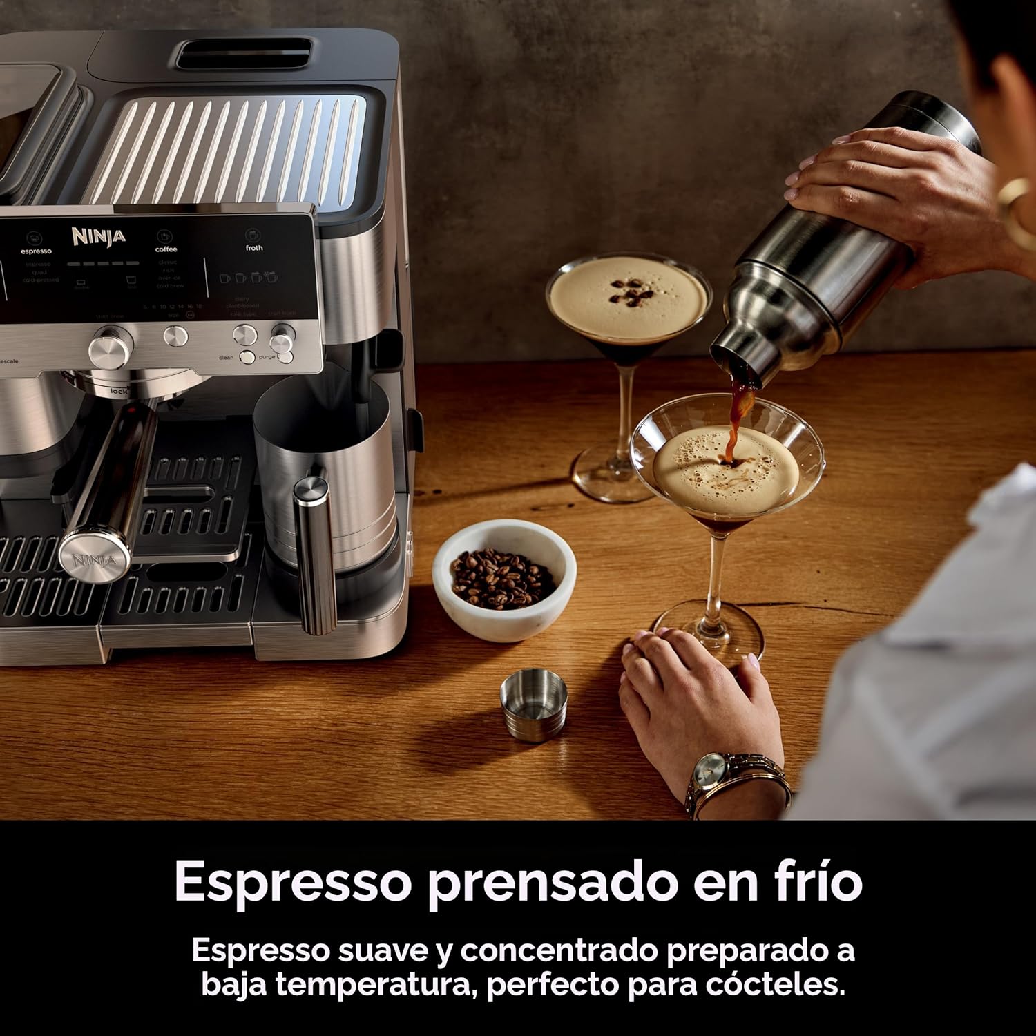 Cafetera de Espresso y Cold Brew - Ninja Luxe Café