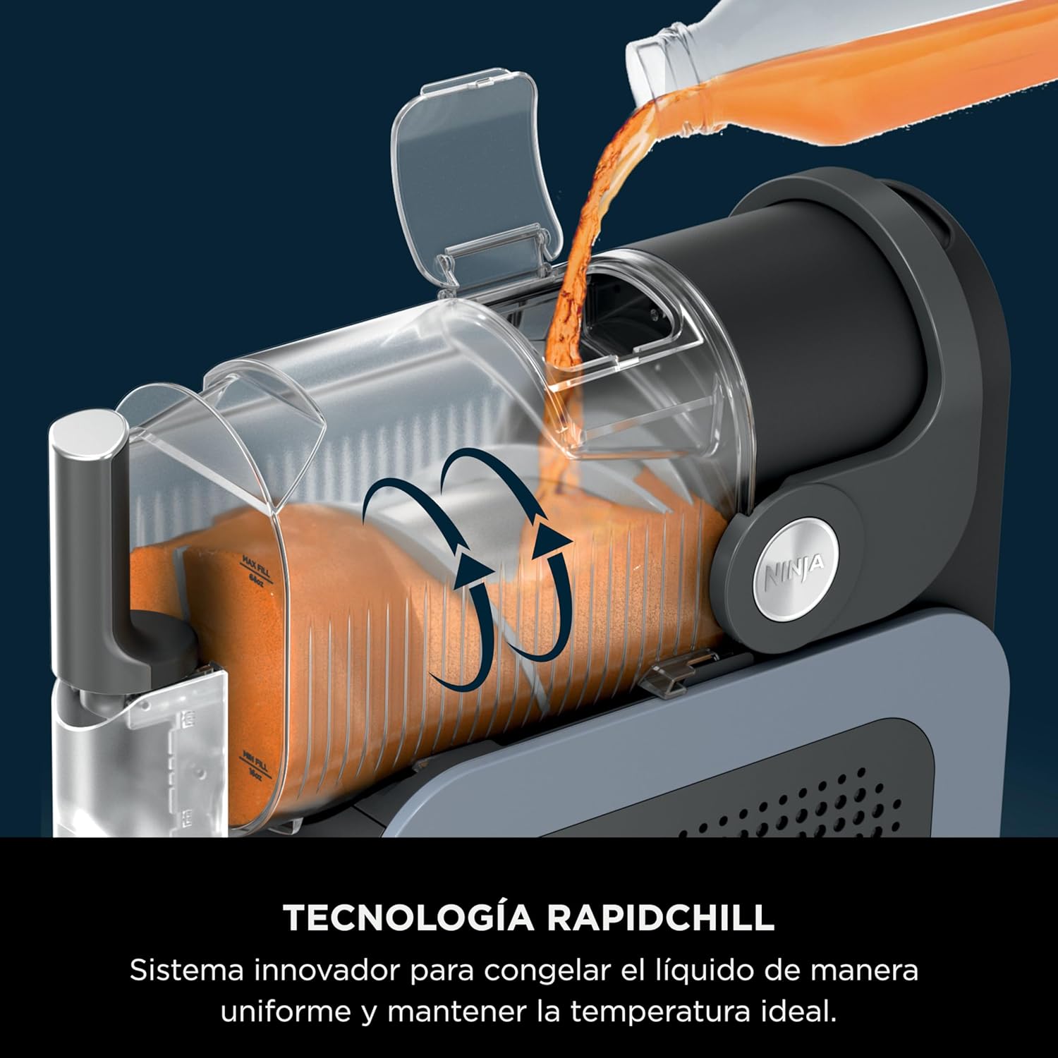 Ninja SLUSHi RapidChill, Máquina para Bebidas y Granizados