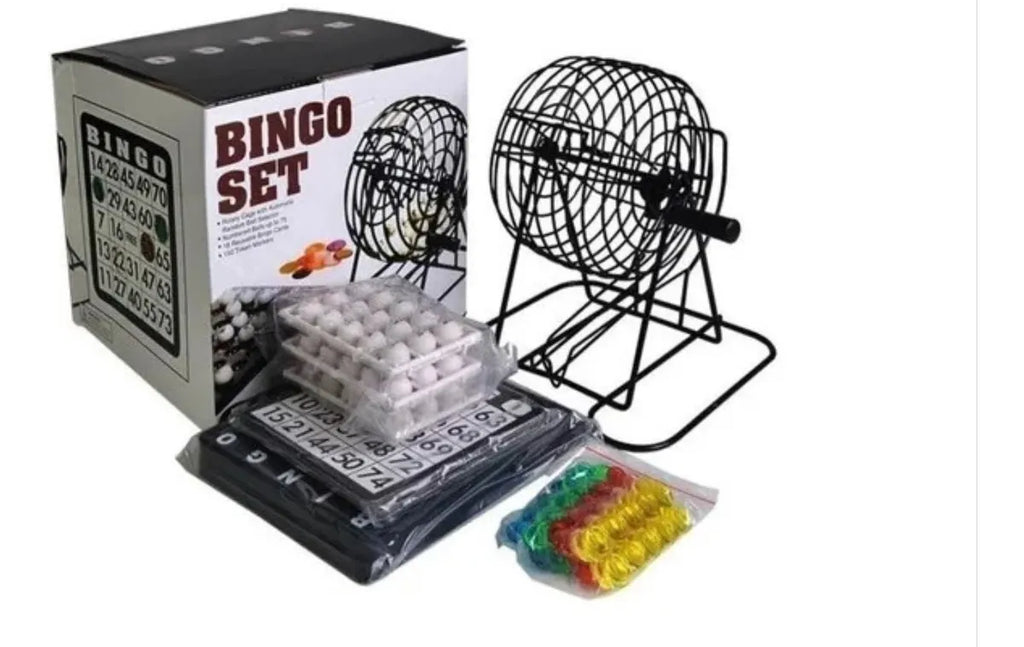 Set Bingo Juego De Mesa Familiar