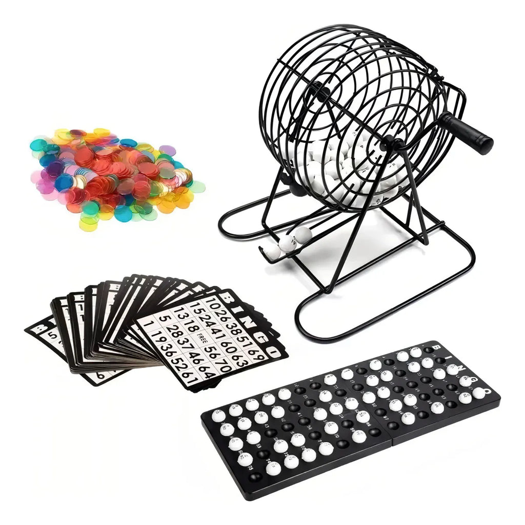 Set Bingo Juego De Mesa Familiar
