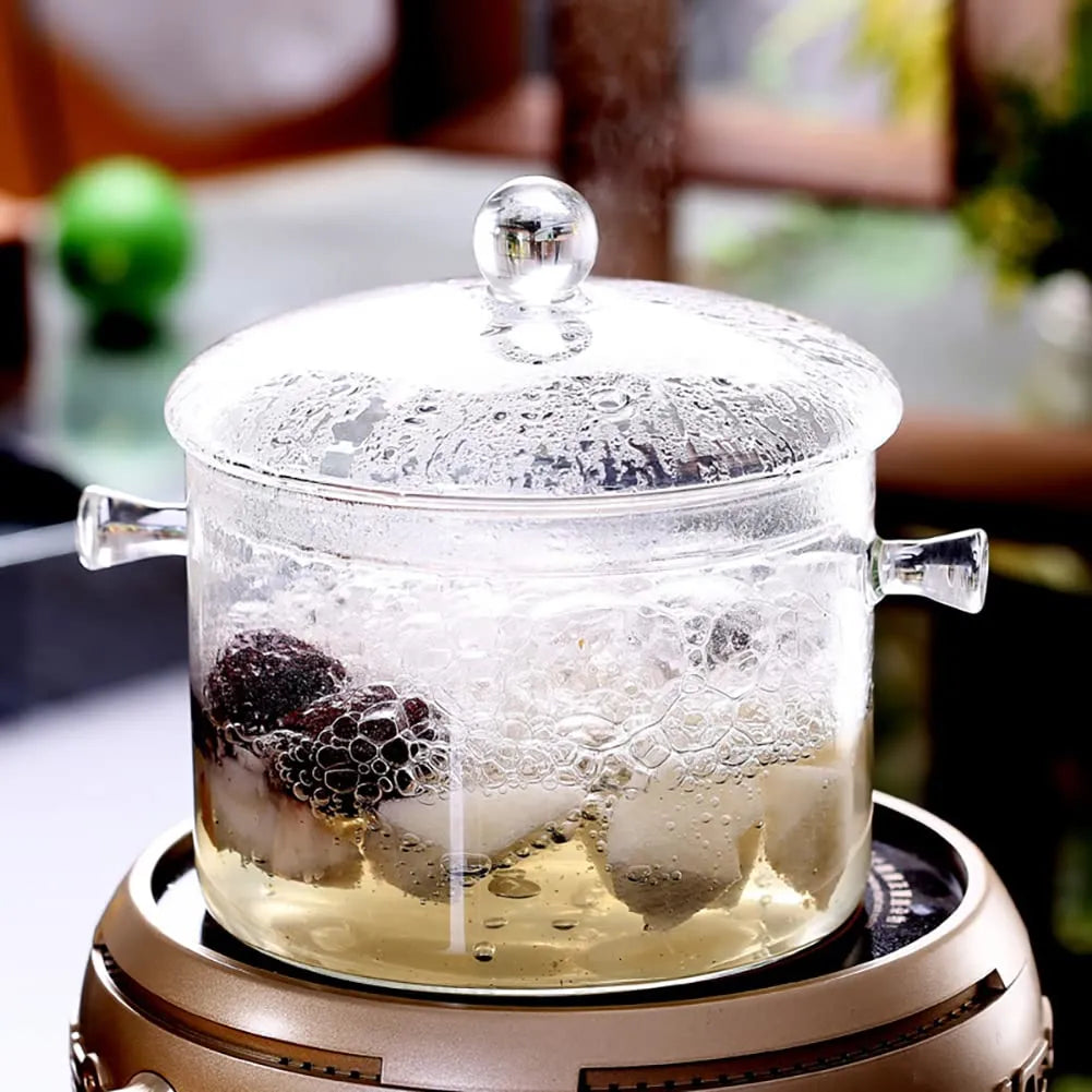 Olla De Cocina De Vidrio, 1.5 L