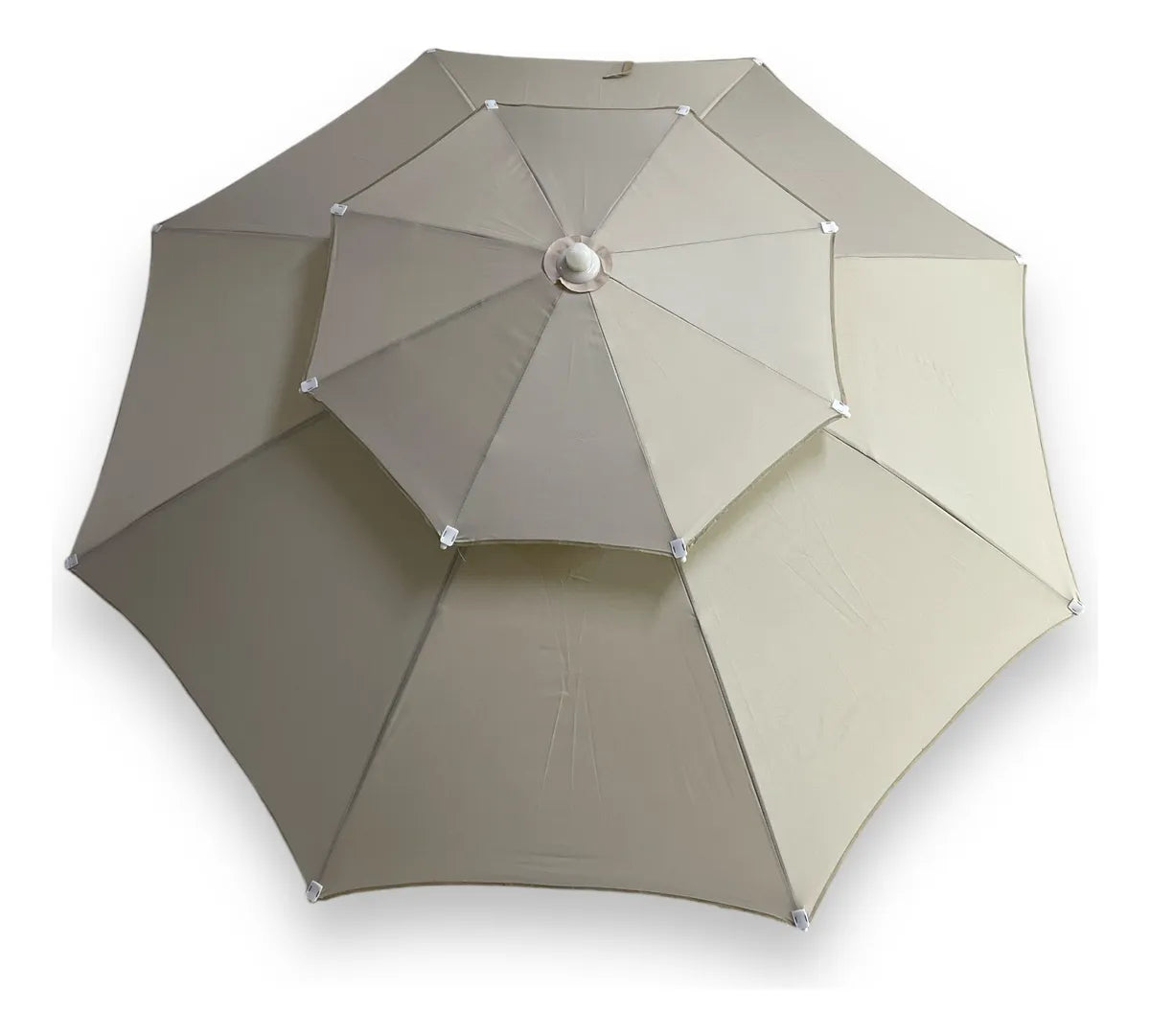 Parasol De Lona Doble Techo