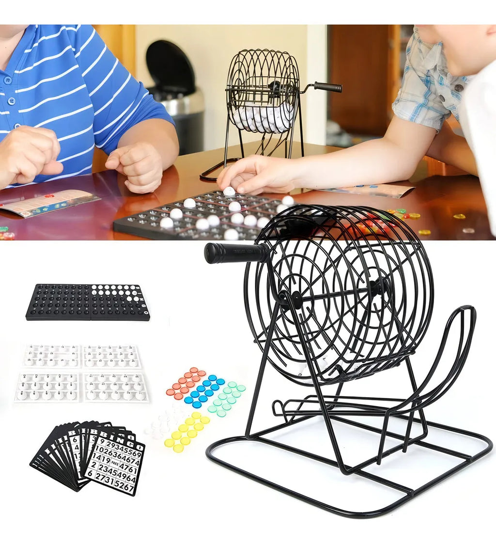 Set Bingo Juego De Mesa Familiar