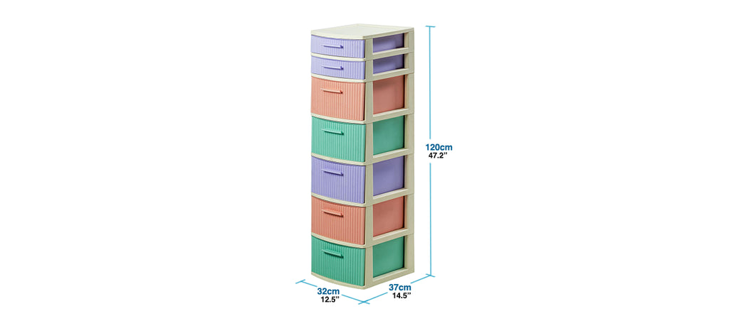Gavetero Modular Crochet 7 Niveles - MQ