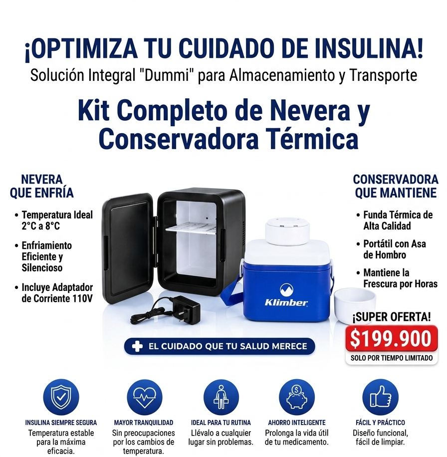 Kit De Mini Nevera y Conservadora Termica
