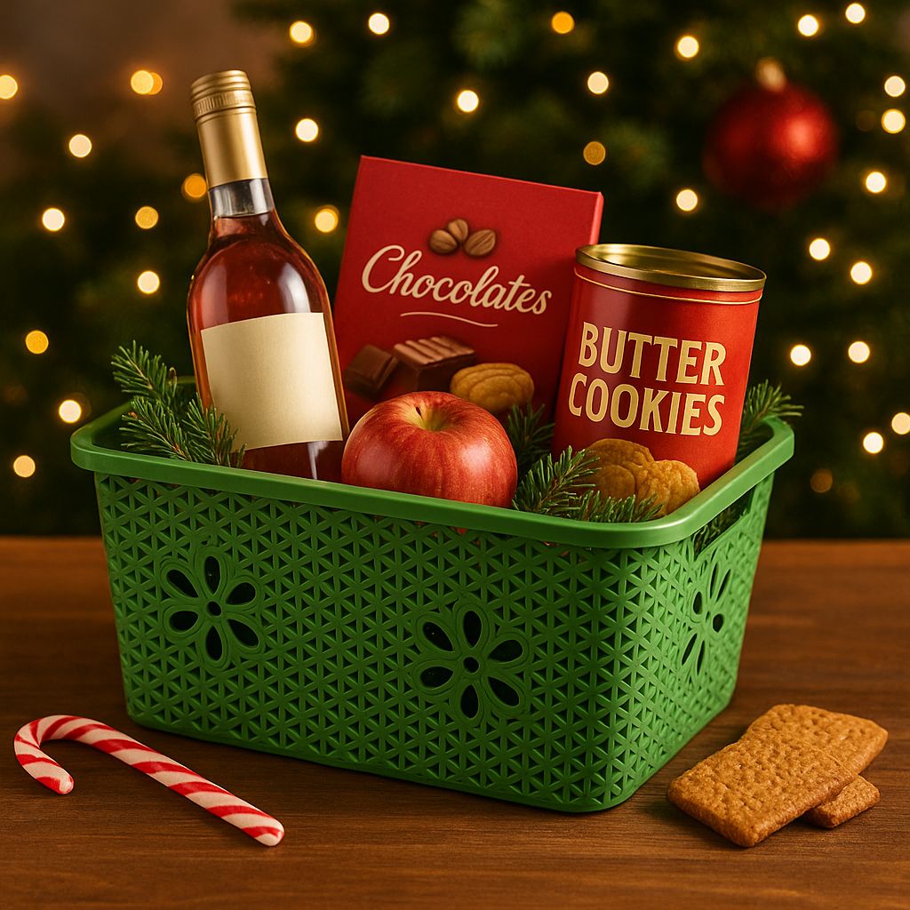 Caja Plástica Multiusos Floral