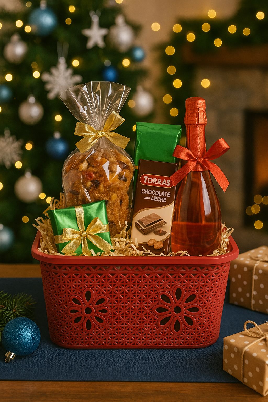 Caja Plástica Multiusos Floral