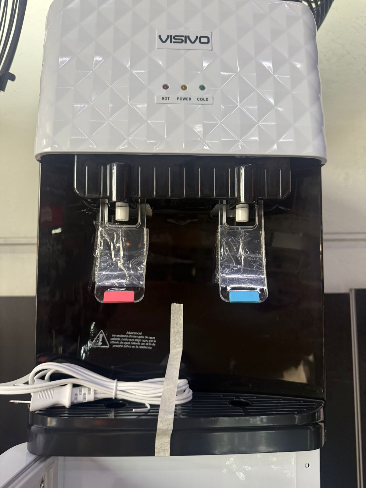 Dispensador De Agua Con Nevera Visivo