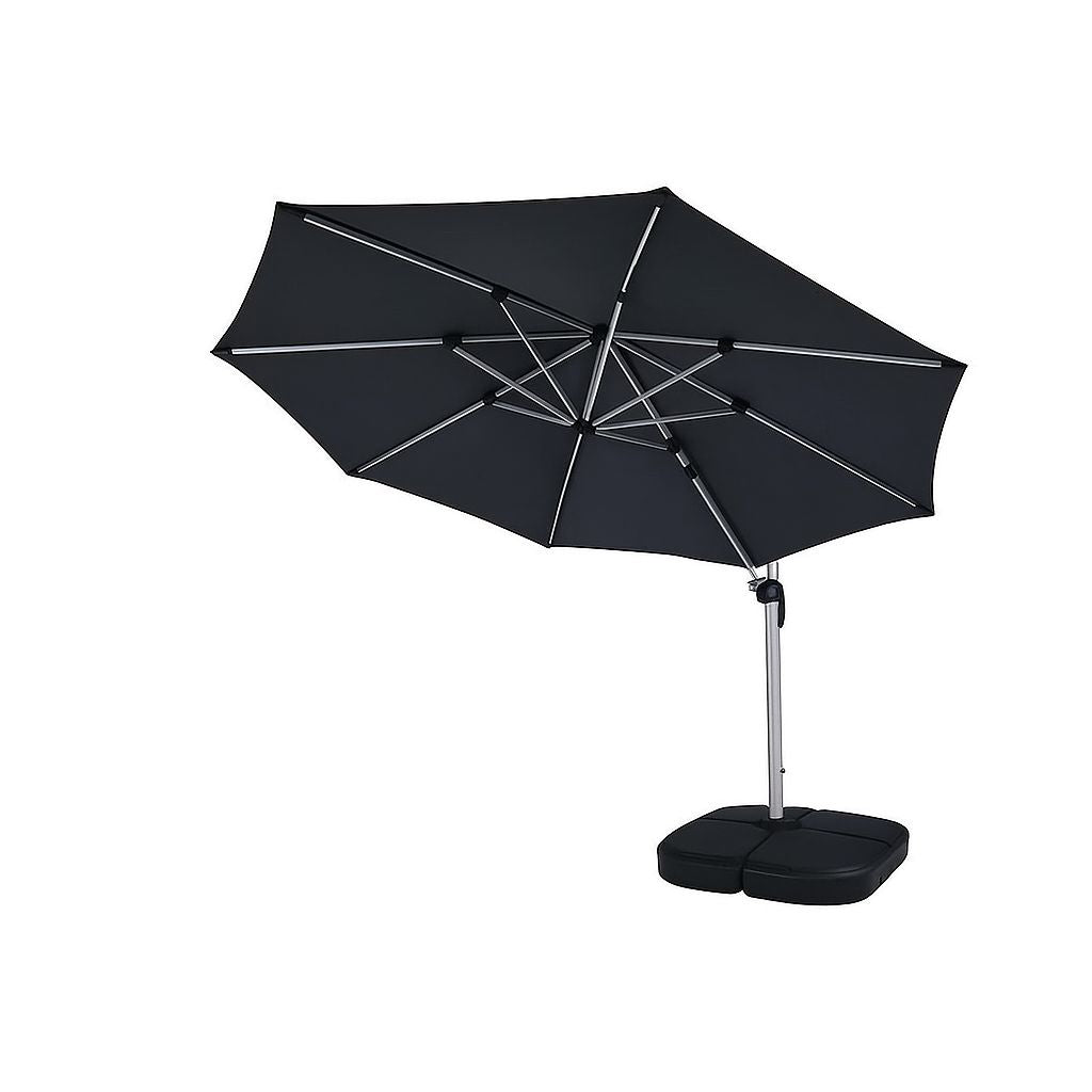 Parasol Lateral 3 Metros LED Solar