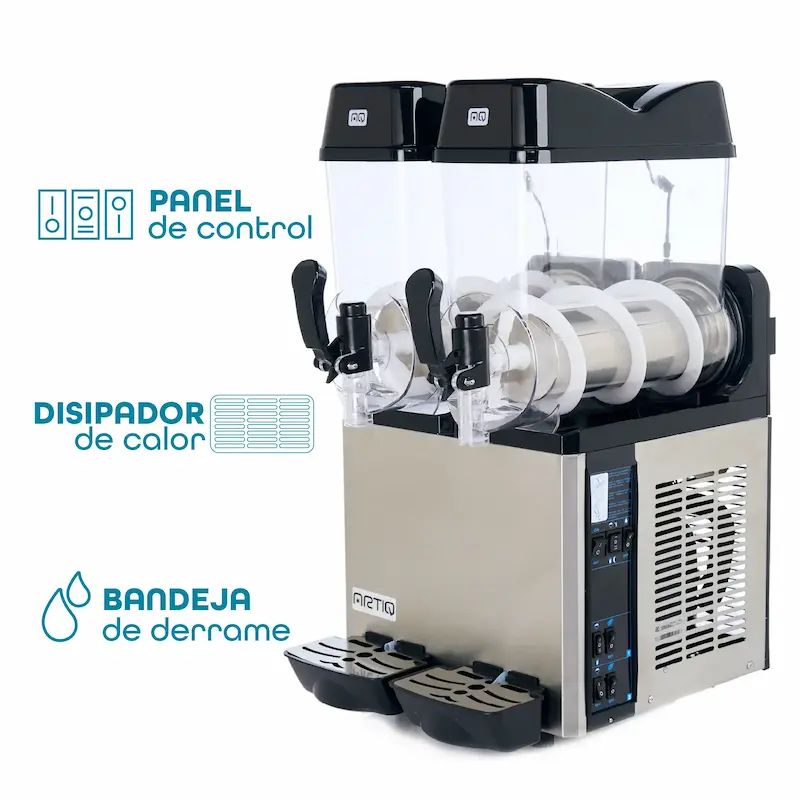 Máquina Granizadora Doble Tanque