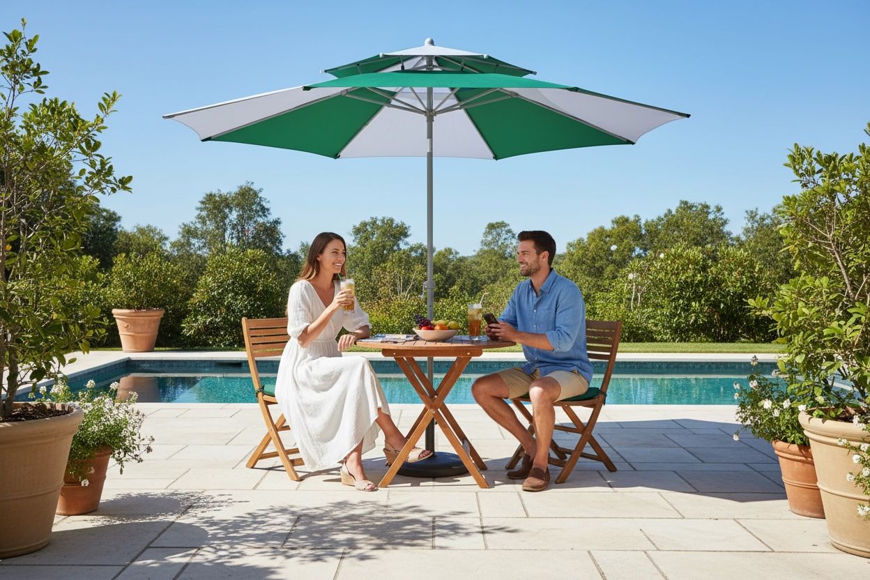 Parasol / Sombrilla Doble Techo