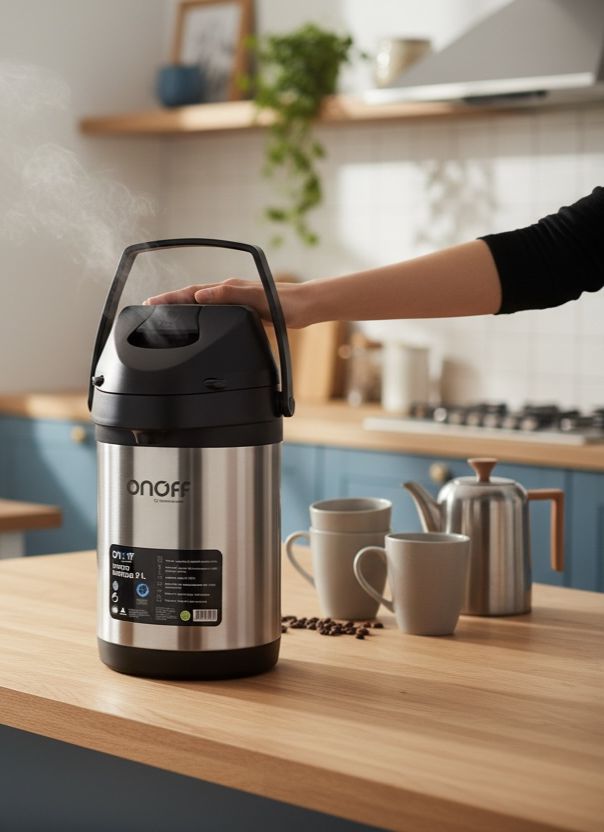 Termo Bomba 3 Litros - Pared en Acero