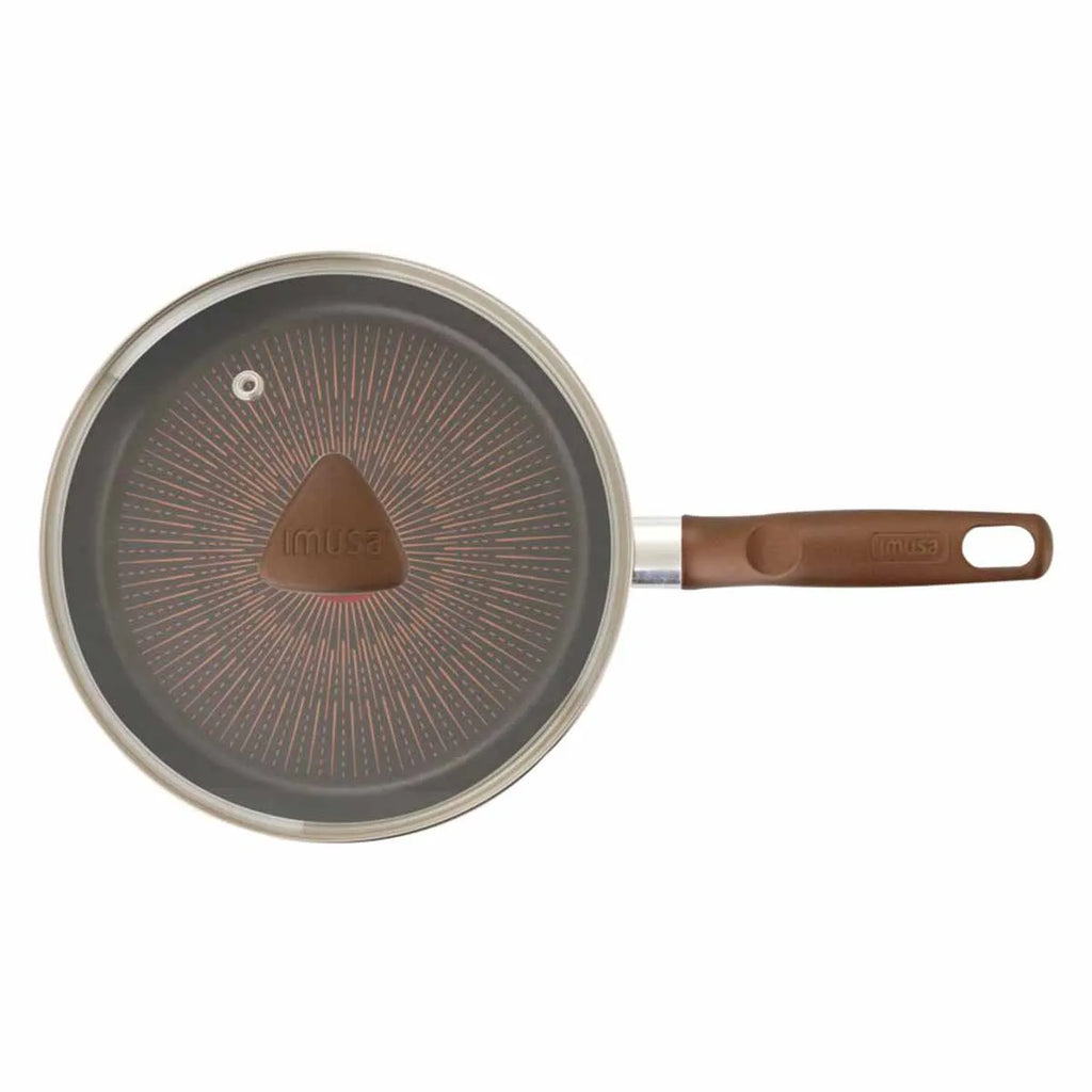Sartén IMUSA Cambiatón 2026 24cm Antiadherente Tapa de Vidrio