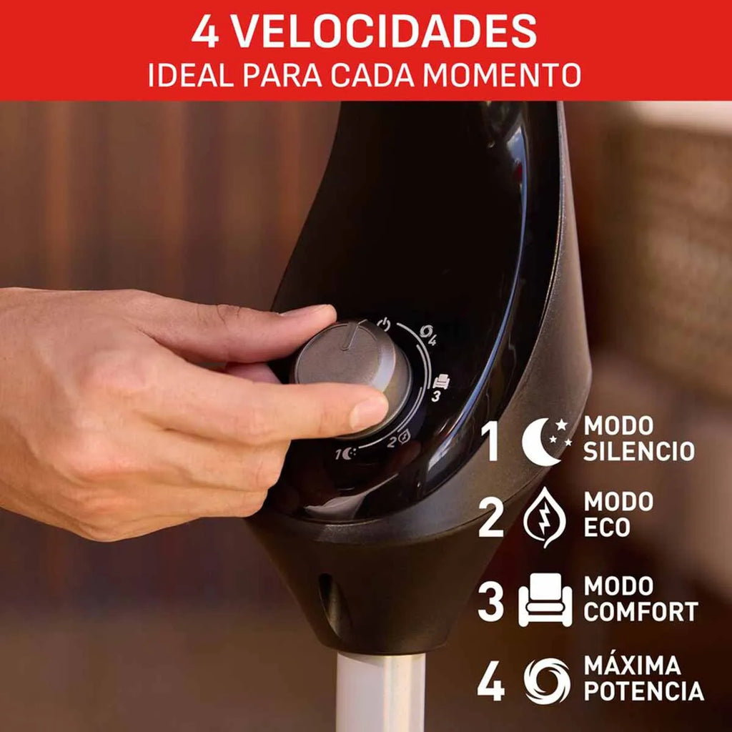 Ventilador SAMURAI Extremo 2 En 1: Pedestal o Pared